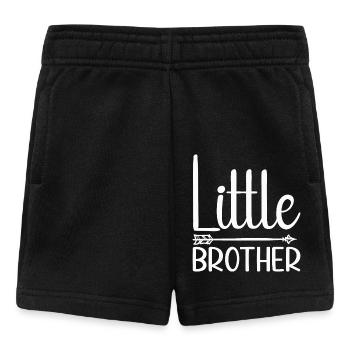 Kleiner Bruder - Baby Shorts - Schwarz - Vorne