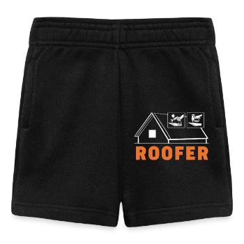 Roofer - Baby Shorts - black - Front