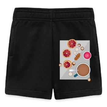 Hygge Decoration Tranquility Coziness Gift - Baby Shorts - black - Front