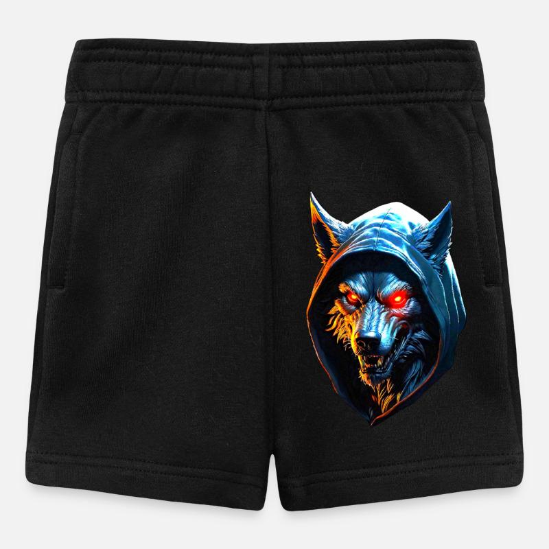 Werwolf - Baby Shorts - Schwarz