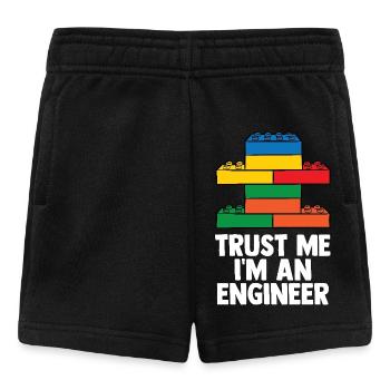Brick Builder Brick Building Master Builder - Baby Shorts - black - Front