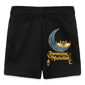 Ramadan Geschenk Eid Mubarak Islam Allah Muslim - Baby Shorts - Schwarz - Vorne