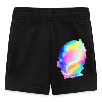 Muschel - Baby Shorts - Schwarz - Vorne