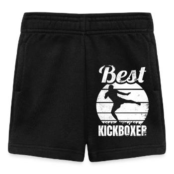 Bester Kickboxer - Baby Shorts - Schwarz - Vorne