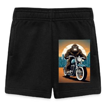 Gorilla Biker - Baby Shorts - Schwarz - Vorne