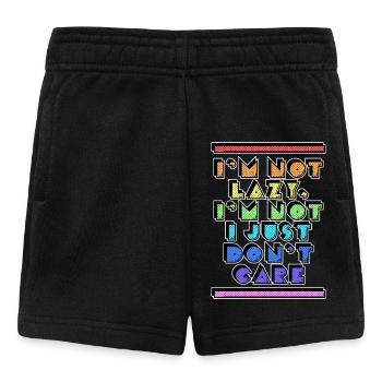 Egal Cooler Spruch Haltung Ist Mir Wurscht - Baby Shorts - Schwarz - Vorne