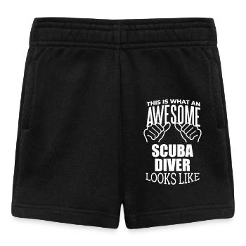 Tauchen - Baby Shorts - Schwarz - Vorne