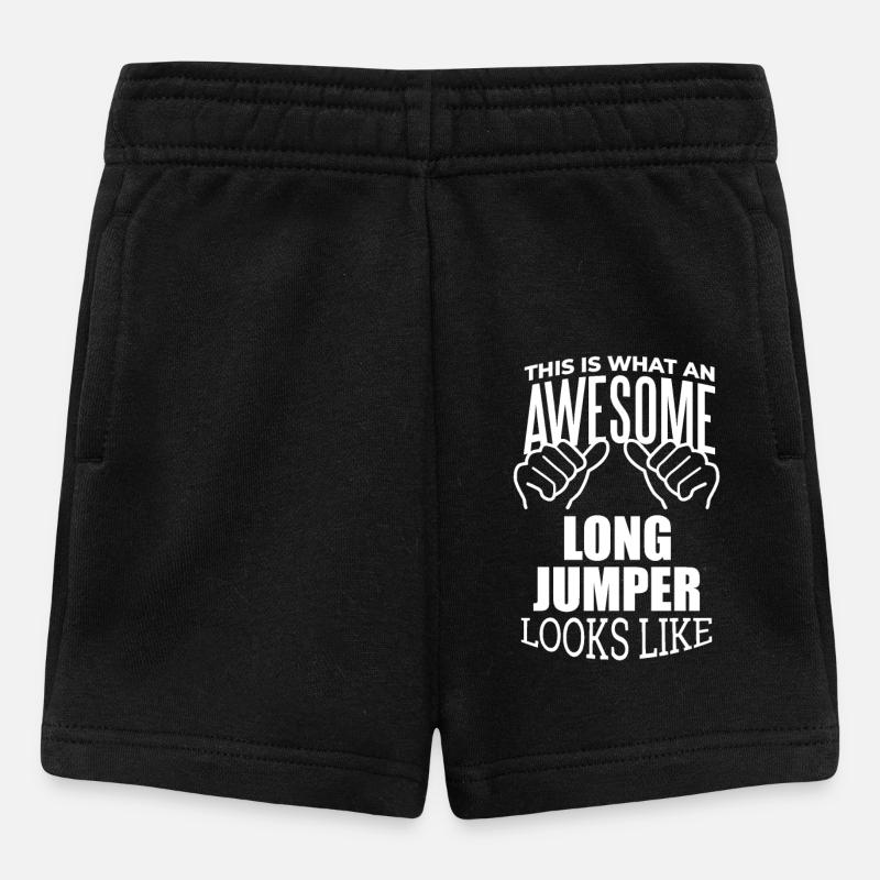 Long Jump - Baby Shorts - black