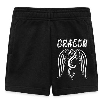 White Dragon - Baby Shorts - black - Front