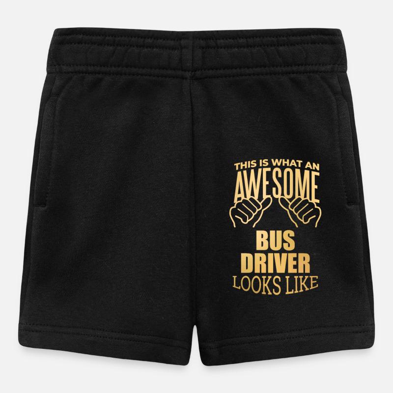 Busfahrer - Baby Shorts - Schwarz