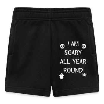 I AM SCARY ALL YEAR ROUND - Baby Shorts - black - Front