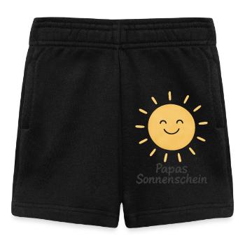 Happy sunshine - Baby Shorts - black - Front