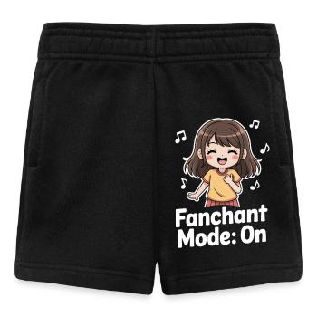 K-Pop Fanchant Corée Musique - Short Bébé - noir - Devant
