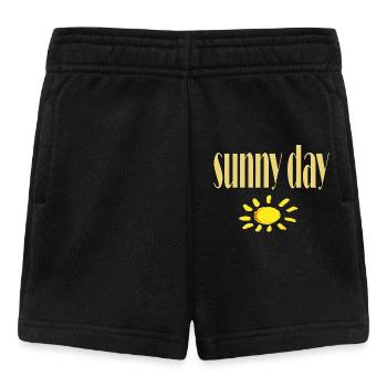 sunny day - Baby Shorts - Schwarz - Vorne
