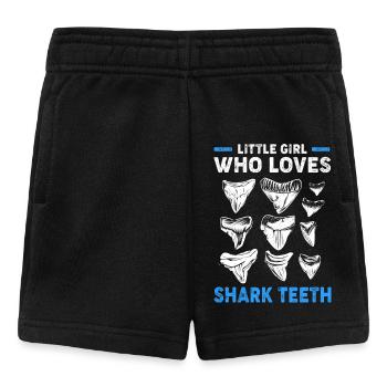 Sharks Shark Tooth Teeth Shark Teeth - Baby Shorts - black - Front