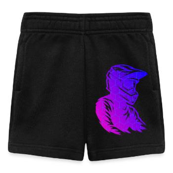 Message clair du motocross - Short Bébé - noir - Devant