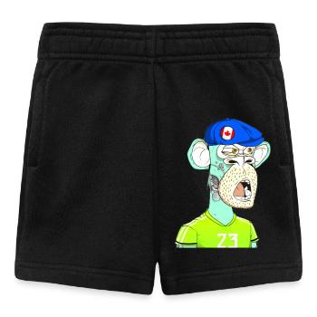 Style néon singe - Short Bébé - noir - Devant