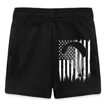 Paragliding Skydive - Baby Shorts - black - Front
