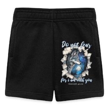 Wolf Christian - Short Bébé - noir - Devant