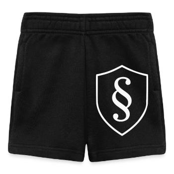 Jura Rechtsanwalt  Paragraph Jurist Gericht Gesetz - Baby Shorts - Schwarz - Vorne