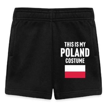 C’est mon costume de Pologne - Short Bébé - noir - Devant
