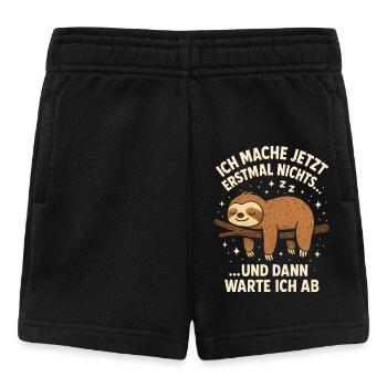 Je ne vais rien faire de drôle pour l’instant - Short Bébé - noir - Devant