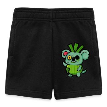 Zombie-Koalauch - Baby Shorts - Schwarz - Vorne