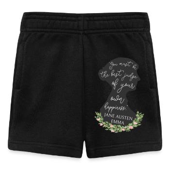 Emma Von Jane Austen Zitat I - Jane Austen - Baby Shorts - Schwarz - Vorne