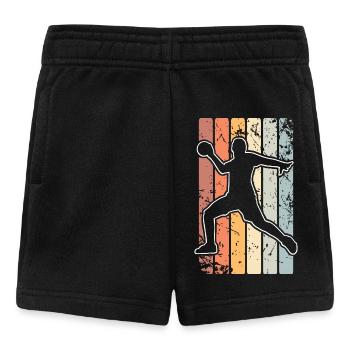 Handball Handballer - Baby Shorts - Schwarz - Vorne