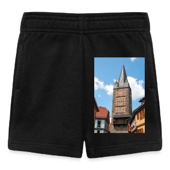 Schreckensturm Quedlinburg - Baby Shorts - Schwarz - Vorne