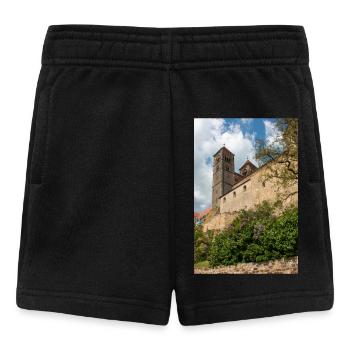 Stiftskirche St. Servatii - Baby Shorts - Schwarz - Vorne