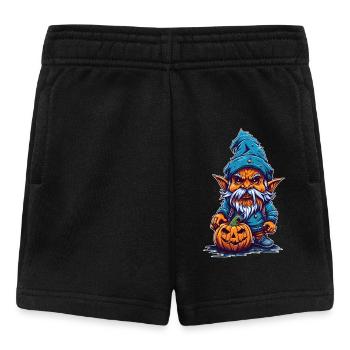 Halloween Wichtel Gnome - Baby Shorts - Schwarz - Vorne