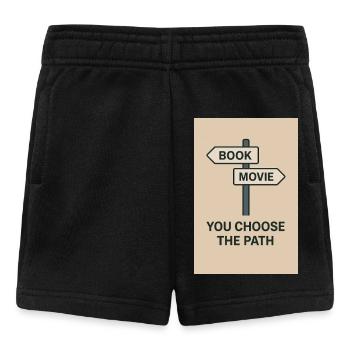 Choisir un chemin - Short Bébé - noir - Devant