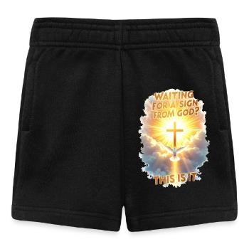 Signes de Dieu - Short Bébé - noir - Devant