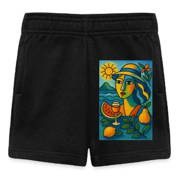 Brise d’été - Short Bébé - noir - Devant