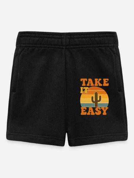Take it Easy - Baby Shorts - black