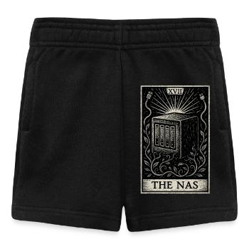 Datahoarding Tarot: Das Orakel der NAS - Baby Shorts - Schwarz - Vorne