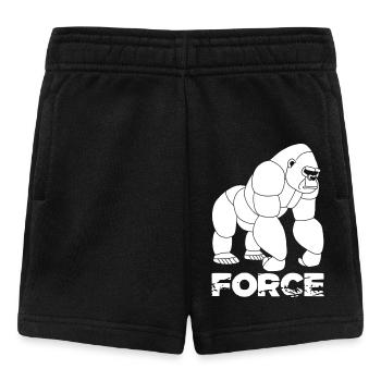 Leise Stärke - Baby Shorts - Schwarz - Vorne