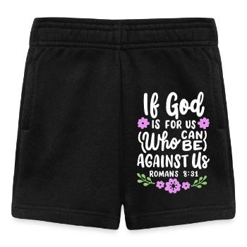 Christlicher Bibelvers Religiös - Baby Shorts - Schwarz - Vorne
