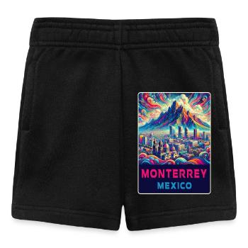 Monterrey Mexiko Design - Baby Shorts - Schwarz - Vorne