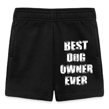 Bester Hundehalter - Baby Shorts - Schwarz - Vorne