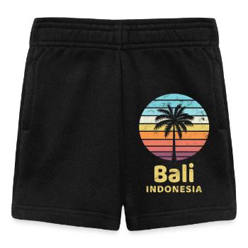 Île tropicale - Short Bébé - noir - Devant