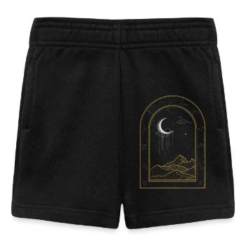 Au-delà du ciel nocturne - Short Bébé - noir - Devant