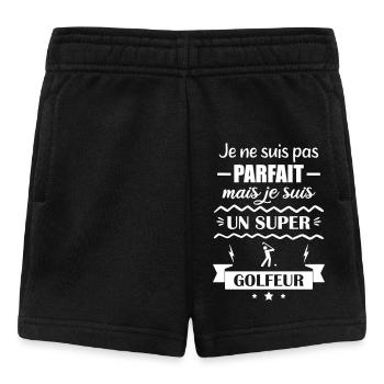 Super Golfer Golf - Baby Shorts - Schwarz - Vorne