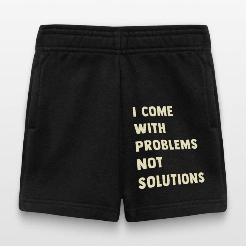 I come with problems, not solutions Baby Shorts