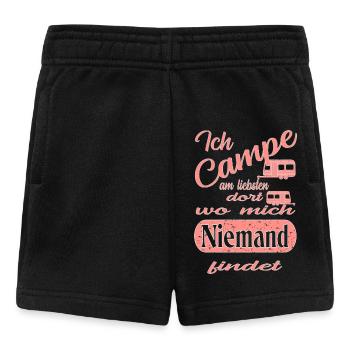 Campen - Baby Shorts - Schwarz - Vorne