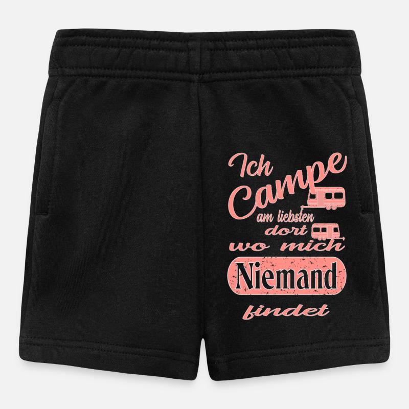 camp - Short Bébé - noir