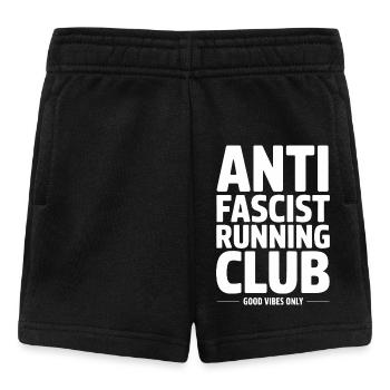 Club de course antifasciste - T-shirt Antifa - Short Bébé - noir - Devant