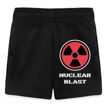 Radioactive Symbol - Rock Metal Design - Baby Shorts - black - Front