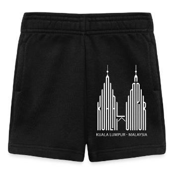 Kuala Lumpur, Malaysia Tour Touristen Malaysia - Baby Shorts - Schwarz - Vorne
